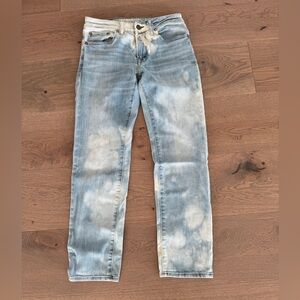 American eagle bleach dye jeans